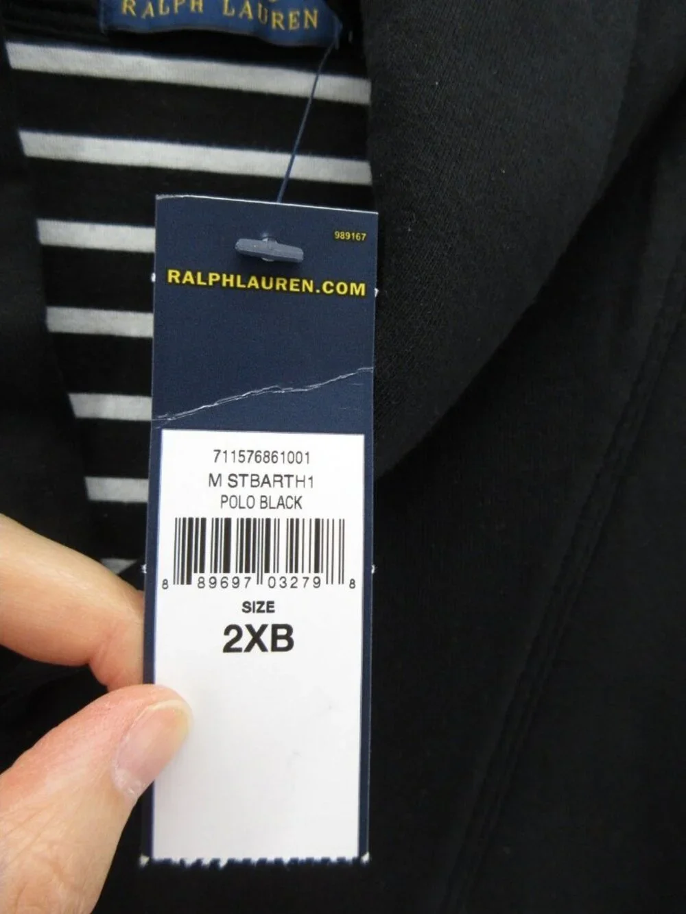 Polo Ralph Lauren Sweater 2XB Big Cardigan Shawl Collar Striped Lined